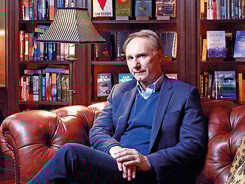 Dan Brown, the “Da Vinci Code” author