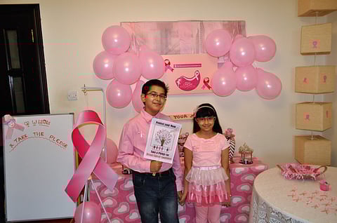 Going pink for breast cancer awareness