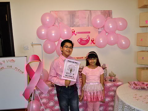 Going pink for breast cancer awareness