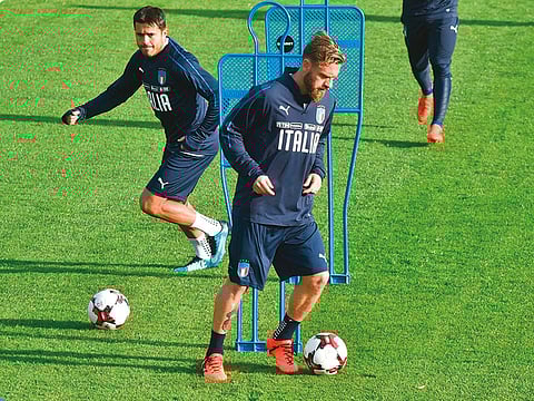 Italy’s Daniele De Rossi.