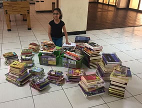 Books offer a reason to smile