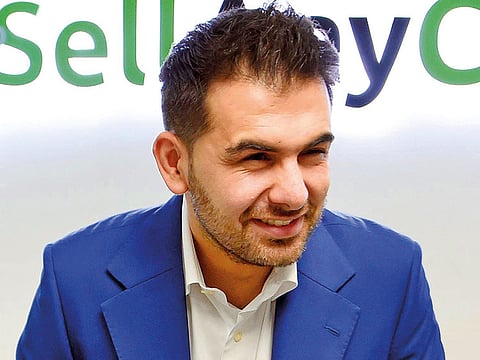 File photo of SellAnyCar.com founder Saygin Yalcin. The secondhand car trading portal is now in for a major expansion across Saudi Arabia.