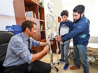 14-year-old undergoes hip replacement surgery