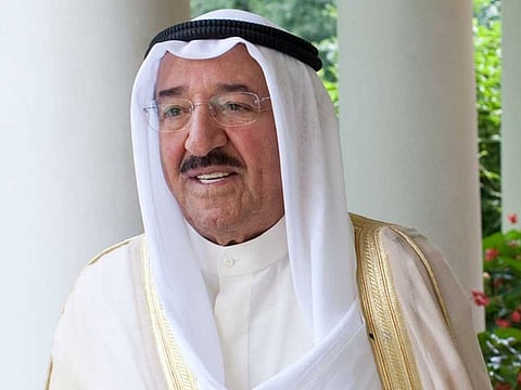 Kuwait’s Emir Shaikh Sabah Al Ahmad Al Sabah 