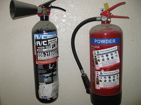 Discarded items could be cause of fire