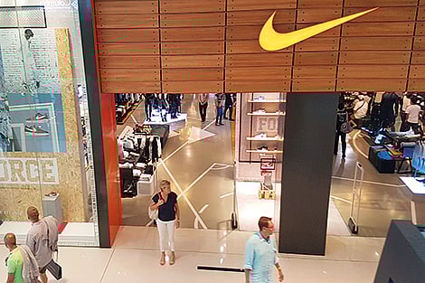 Nike Showroom New Nike Dubai Mall Nike Dubai Mall Opening Nike