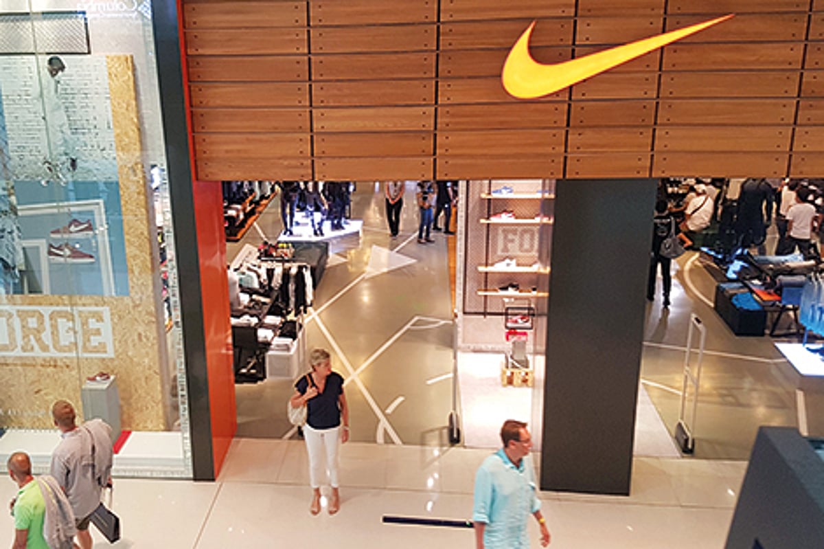 Nike Showroom New Nike Dubai Mall Nike Dubai Mall Opening Nike