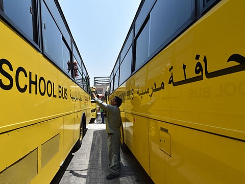School buses in Dubai are fitted with smart technologies to ensure safety and security, Marwan Al Zarooni, director of Operations and Commercial Affairs at DTC, RTA, said.  
