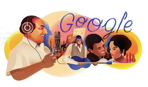 Mohammad Rafi gets Google doodle on 93rd birthday