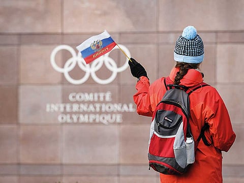 The WADA sanctions ruled that Russian athletes can compete as neutrals at events in Tokyo 2020 and Beijing 2022, but only under the banner of Russian Olympic Committee.