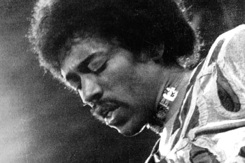 Musician Jimi Hendrix