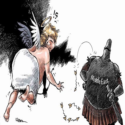 Amjad’s cartoon