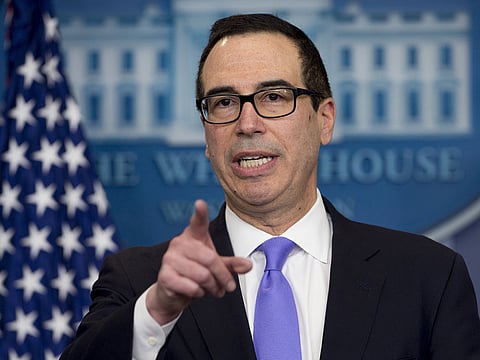 US Treasury Secretary Steven Mnuchin.