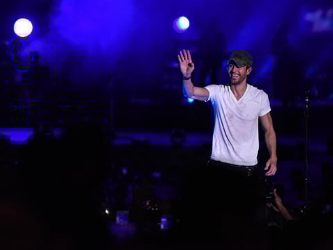 Review: Enrique Iglesias wins hearts in Dubai