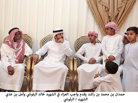 Hamdan offers condolences