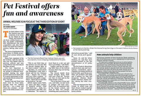 Fun at the Pet Festival for animal lovers