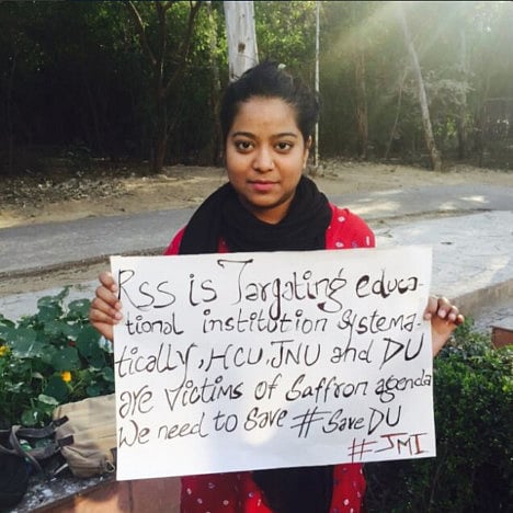 One student causes a Twitter storm in India