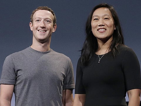 Mark Zuckerberg and Priscilla Chan