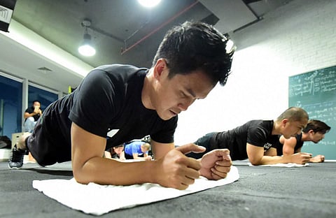 An intense hybrid session of power and endurance