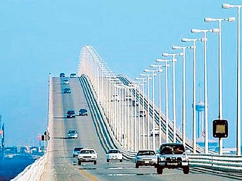  The defendant, a sweets trader, was arrested last March for illegally attempting to enter Saudi Arabia via the King Fahd Causeway linking the kingdom to Bahrain to peddle his merchandise there.