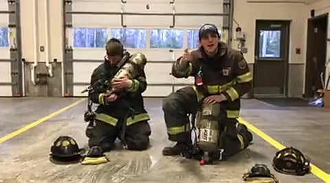 Rapping US firefighters go viral