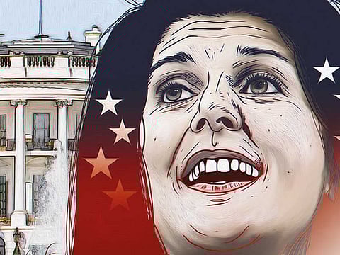 Is this the way a woman will reach the White House?