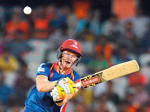 Sam Billings, seen playing for the erstwhile Delhi Daredevils in IPL, is buoyant about T10 format's chances to make it to the Olympics. 