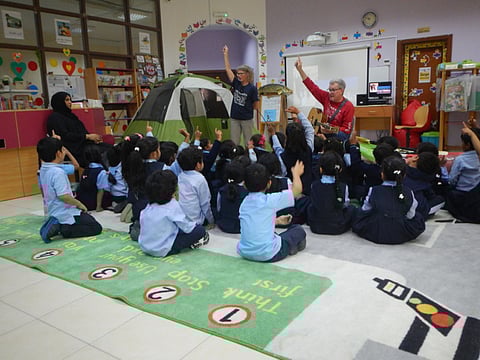 Abu Dhabi schools will reopen in September. For illustrative purpose only