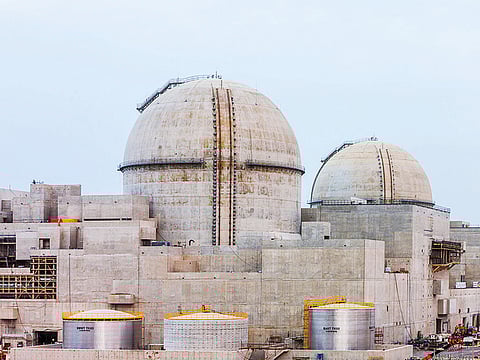 The site of the Barakah Nuclear Power Plant in Abu Dhabi.