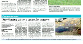 Community report issue investigated