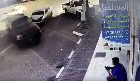 Expat killed as van smashes into Saudi shop