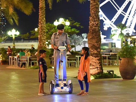 Sharjah Police launch ‘green’ bike patrol in Al Qasba