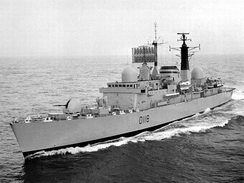 May 25, 1982: Two British ships sunk in Falklands war