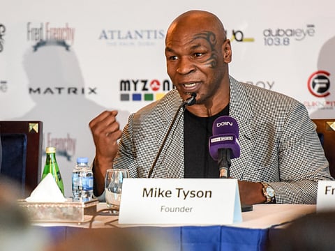 Mike Tyson is full of praise for Dubai