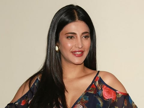 Actress Shruti Haasan.
