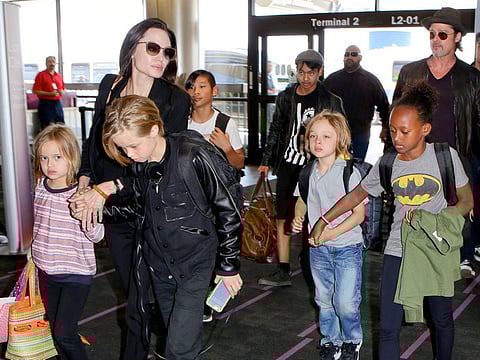 Brad Pitt’s father’s day gift: Time with his children