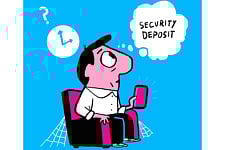 Refund of security deposit