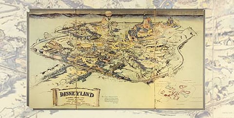 Disney’s Disneyland hand-drawn map fetches $708,000