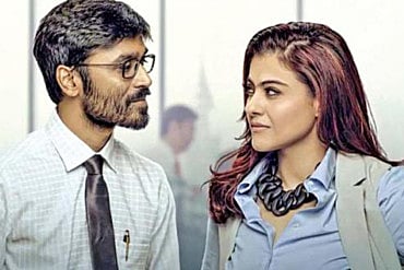 Kajol thanks Dhanush for helping with Tamil