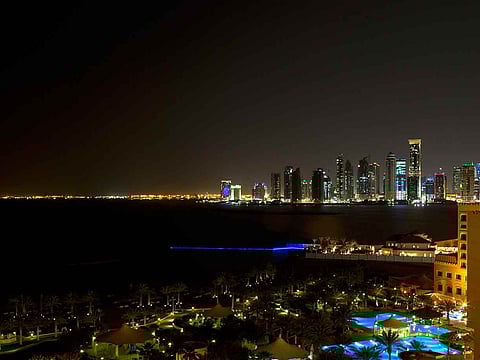 The skyline of Doha. The COVID-19 spread in Qatar has triggered economic fallout that has hard hit the emirate's migrant community of over 2 million.