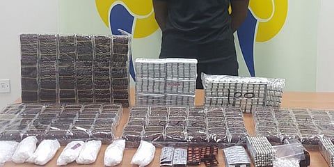 Drug dealer caught with 15,000 tramadol pills, hashish