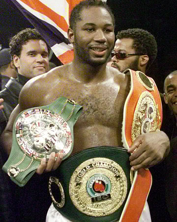 July 12, 1997: Lewis wins bizarre bout