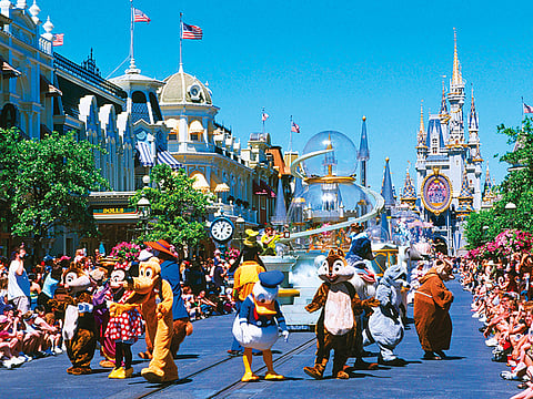 Magic Kingdom, Disneyworld, Disney World, Orlando, Florida, USA 