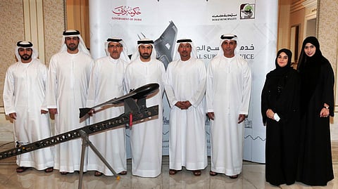 Aerial survey by drones for Dubai real estate projects