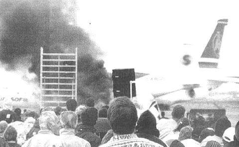July 26, 1997: Nine die in air show crash