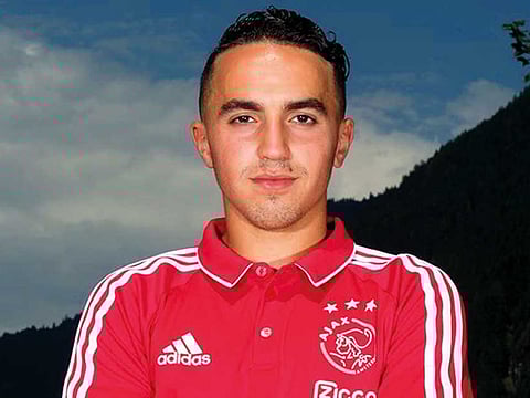 Ajax midfielder Abdelhak Nouri 