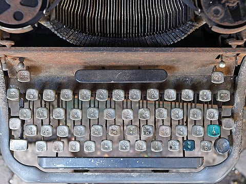 Zeptosecond thought: Maybe I should use my typewriter more