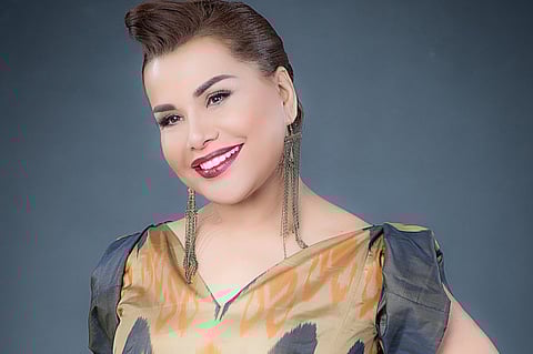 Uzbek singer Yulduz Usmonova in Dubai