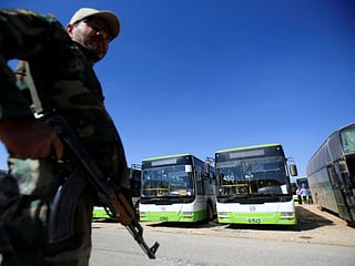 Departure of Syrian rebels and refugees from Lebanon raises spectre of forced returns