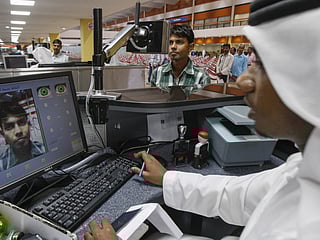 Picture for illustrative purposes: Dubai Airport immigration 